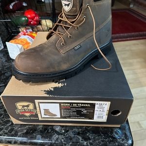 Men's Irish Setter 6" Hopkins Leather Alloy Toe Waterproof Boots